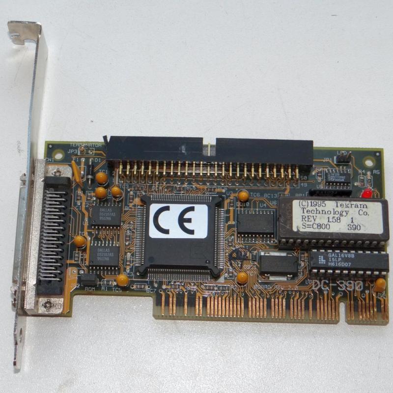 контроллер SCSI-II Tekram DC-390 PCI Б/У